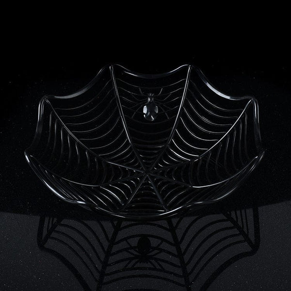 Gadget Gerbil Black Spider Web Candy Bowl