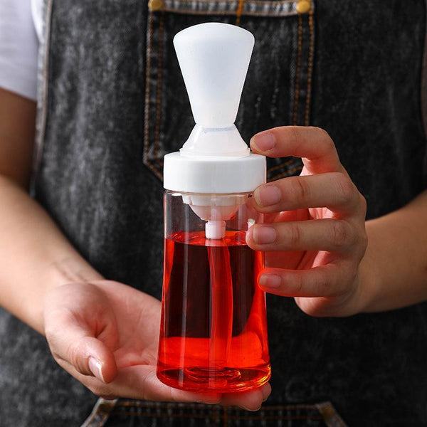 Gadget Gerbil Oil Dispenser Bottle with Silicone Basting Brush