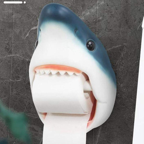Gadget Gerbil Shark Toilet Paper Holder
