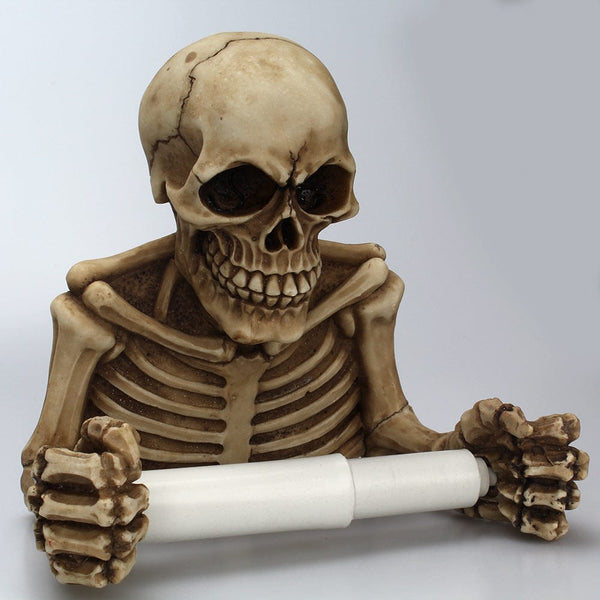 Gadget Gerbil Skeleton Toilet Paper Holder