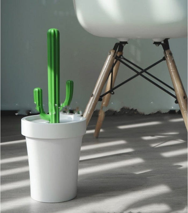 Gadget Gerbil White / Toilet brush Cactus Toilet Bowl Brush