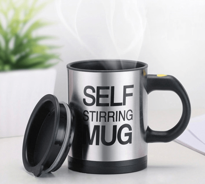 ballerbryan Black / 1 Automatic Self Stirring Mug