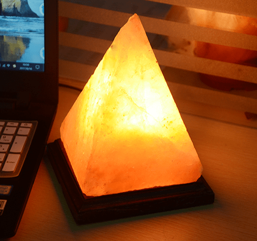 ballerbryan Pyramid Himalayan Salt Lamp