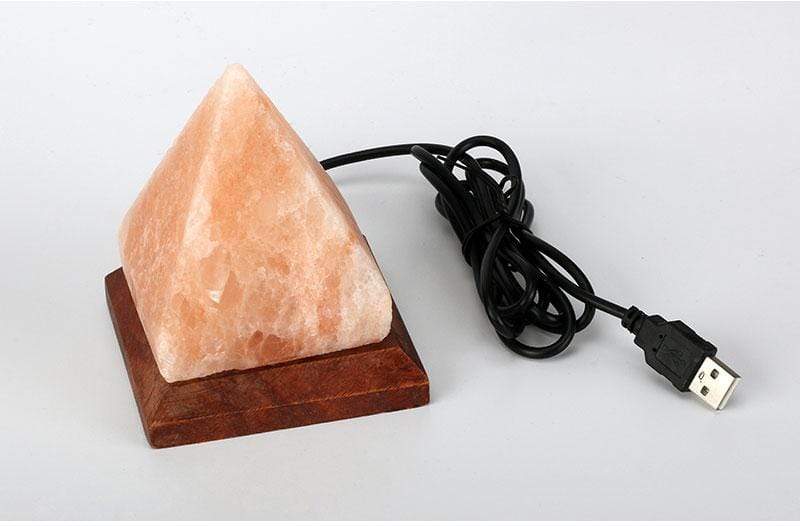 ballerbryan USB Pyramid Himalayan Salt Lamp