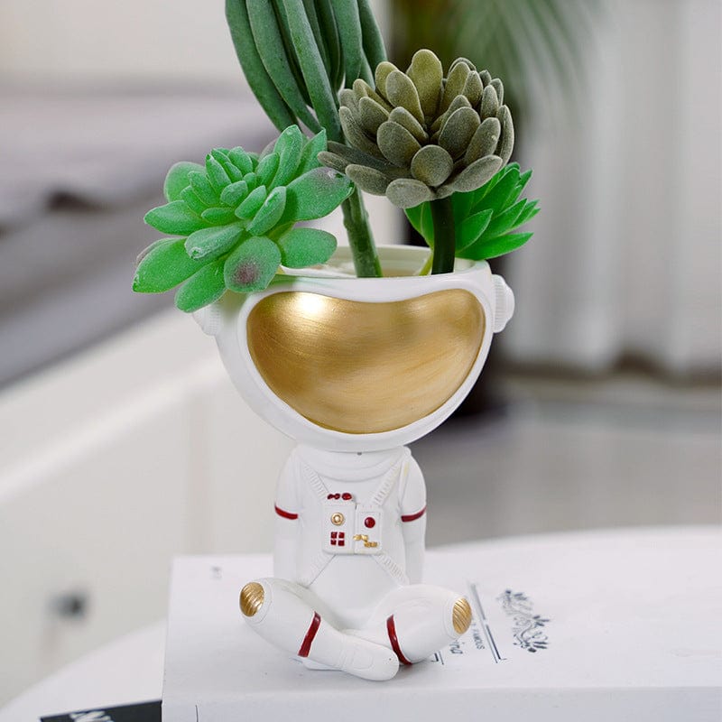 Gadget Gerbil 1 Style Astronaut Succulent Plant Pot
