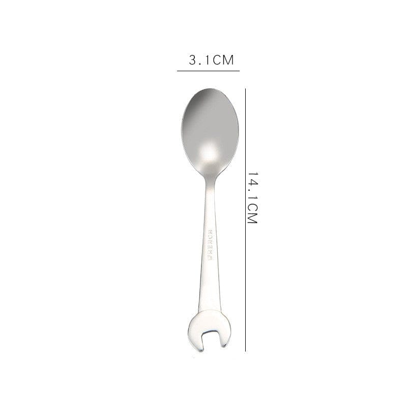 Gadget Gerbil 14.1cm Stainless Steel Wrench Coffee Spoon