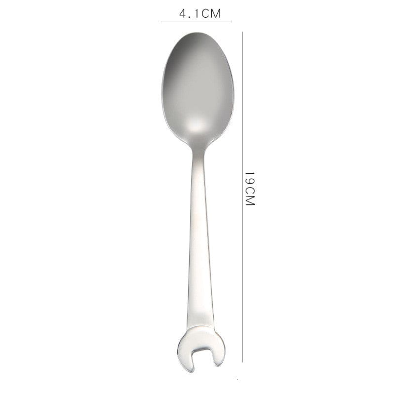 Gadget Gerbil Stainless Steel Wrench Coffee Spoon