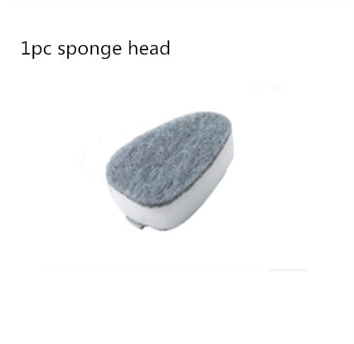 Gadget Gerbil 1pc sponge head 2 In 1 Dishwashing Handle Cleaning Brush