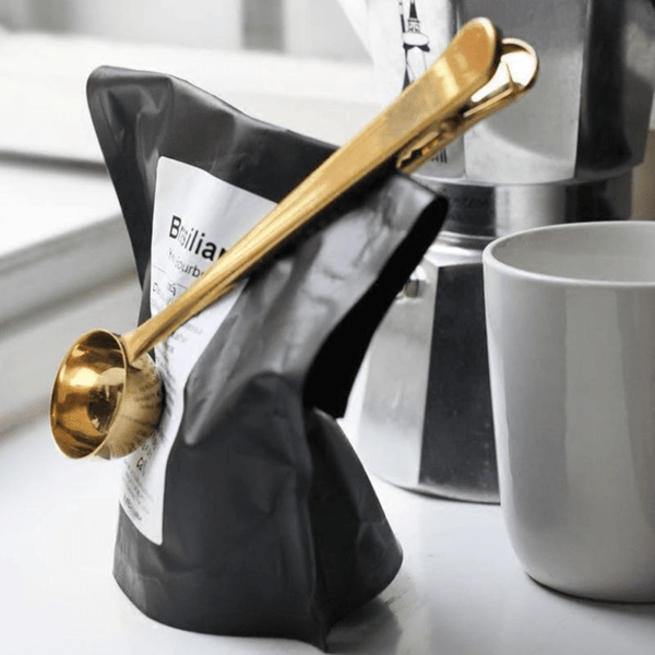 Gadget Gerbil 2-in-1 Coffee Clip Spoon