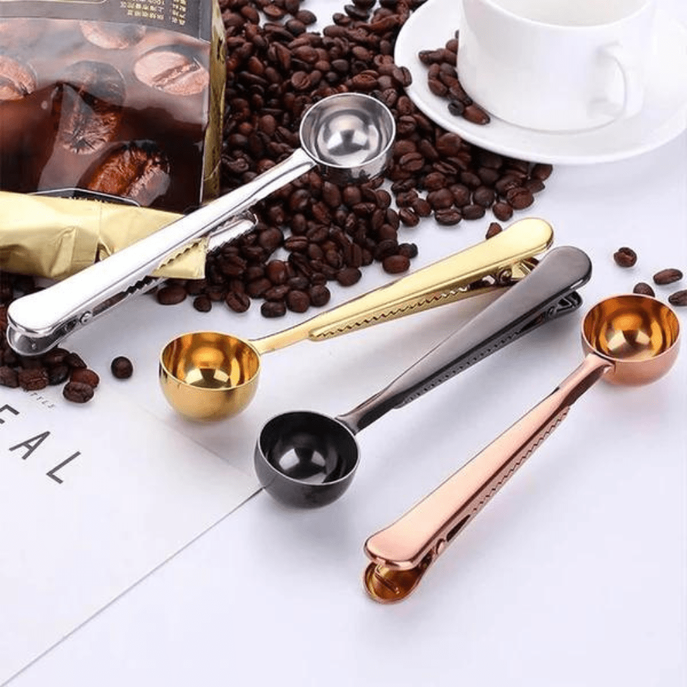 Gadget Gerbil 2-in-1 Coffee Clip Spoon