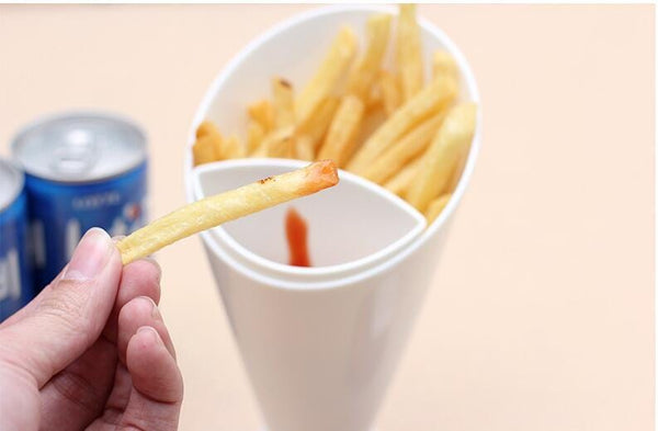 Gadget Gerbil 2-in-1 French Fries Dipping Cup