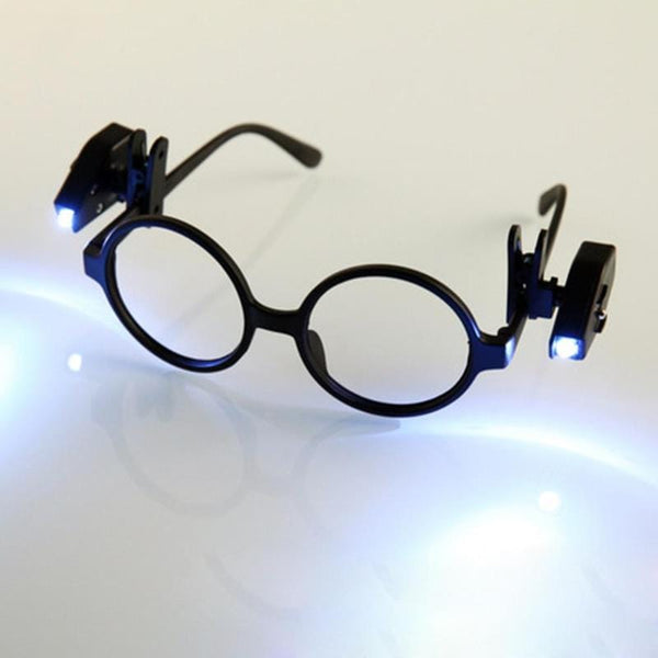 Gadget Gerbil 2 Pack Mini LED Flashlight Glasses Clip On