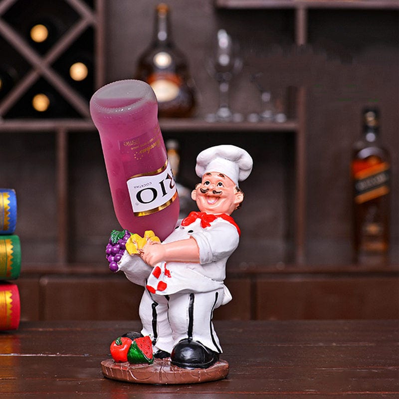Gadget Gerbil 20style Chef Wine Holder