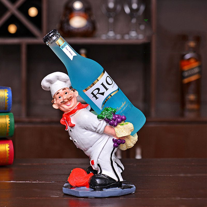 Gadget Gerbil 22style Chef Wine Holder