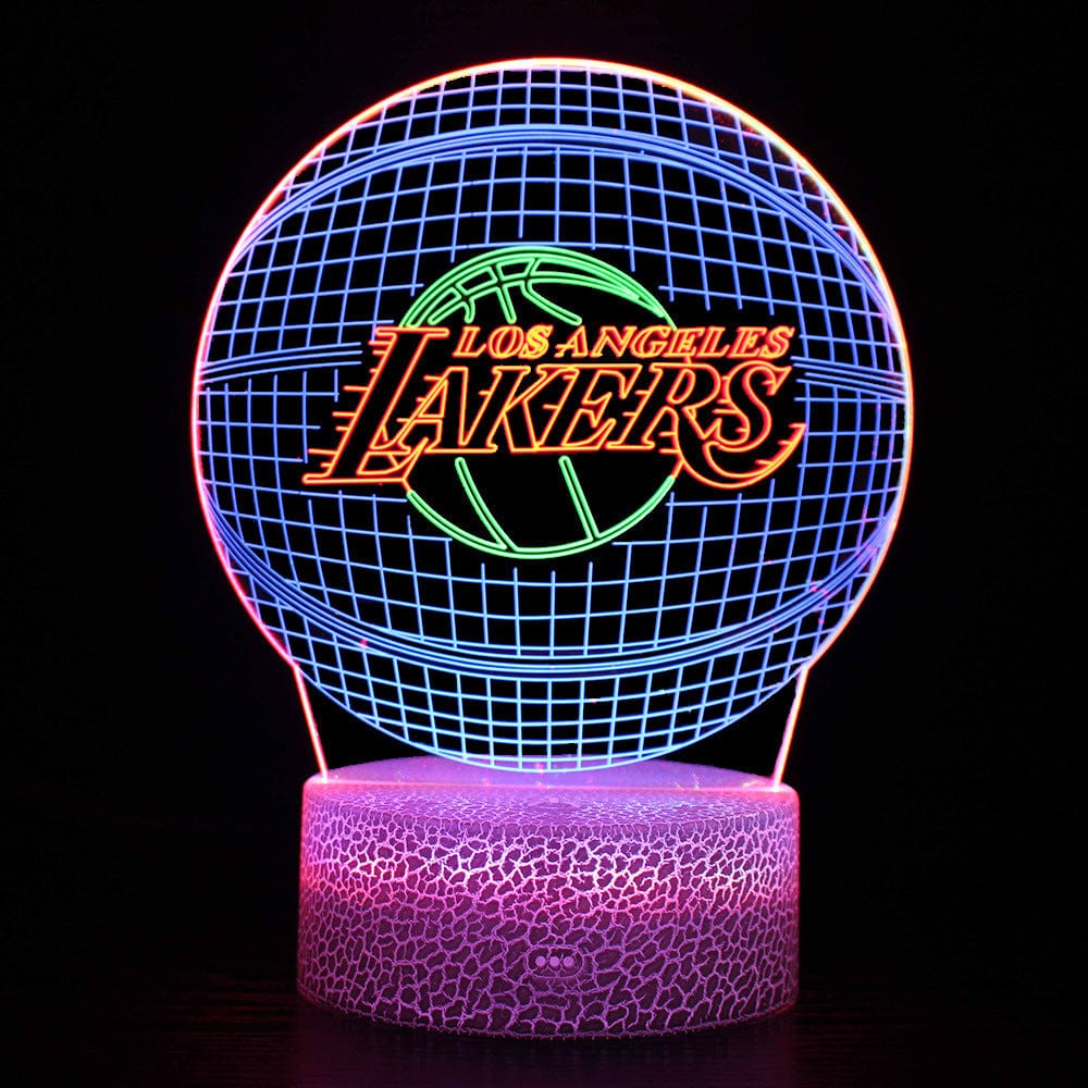 Gadget Gerbil 3D Lakers Lamp Night Light