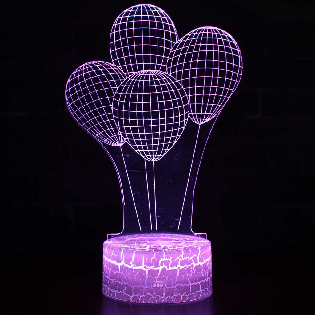 Gadget Gerbil 3D LED Balloons Lamp