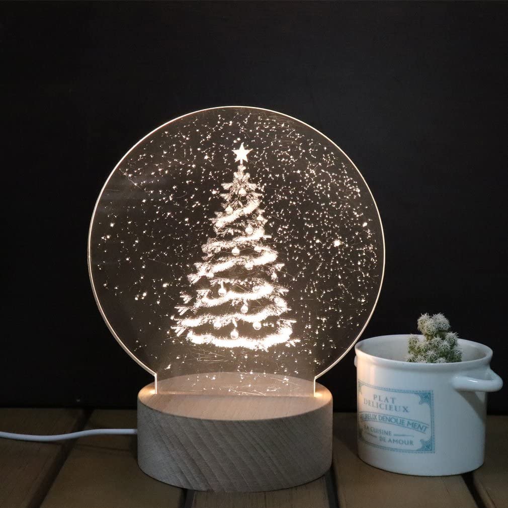 Gadget Gerbil 3D LED Christmas Tree lamp