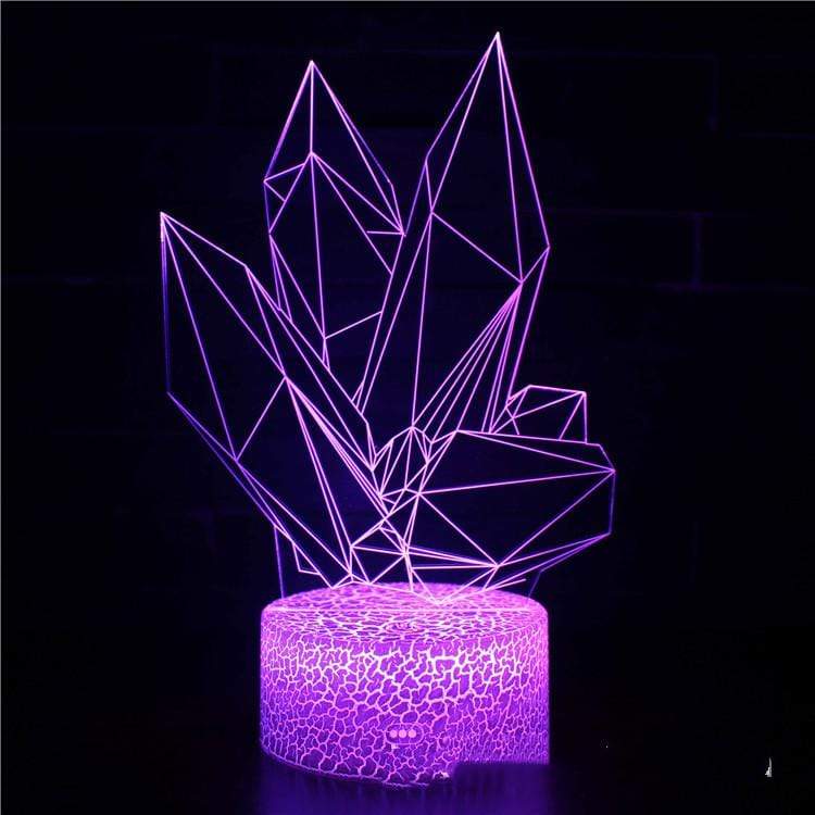 Gadget Gerbil 3D LED Crystal Lamp