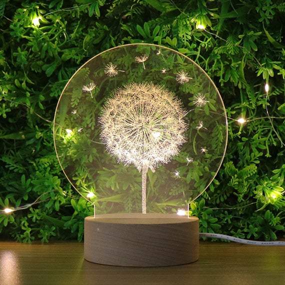 Gadget Gerbil 3D LED Dandelion Lamp
