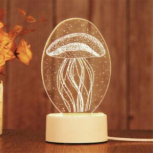 Gadget Gerbil 3D LED Jellyfish Lamp