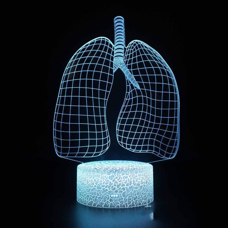 Gadget Gerbil 3D LED Lungs Lamp