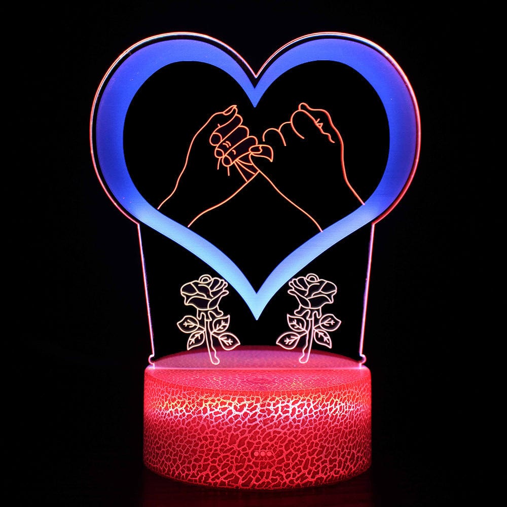 Gadget Gerbil 3D Pinky Promise Night Light