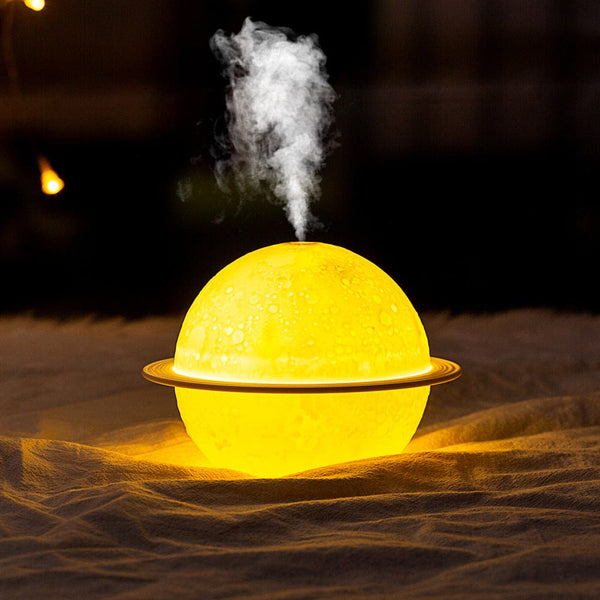 Gadget Gerbil 3D Printed Saturn Humidifier Night Light