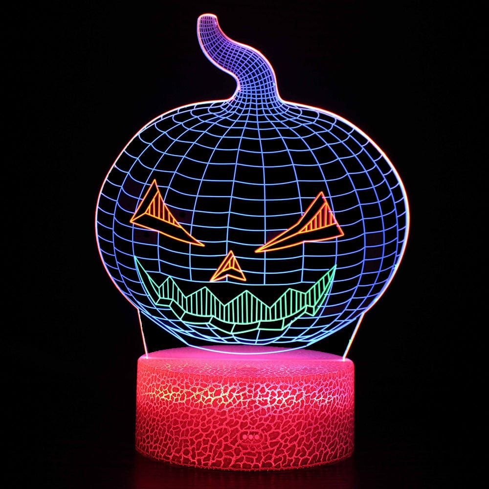 Gadget Gerbil 3D Pumpkin Night Light