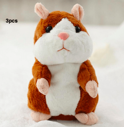 Gadget Gerbil 3PCS Brown / 15 Mimicking Hamster Toy