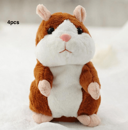 Gadget Gerbil 4PCS Brown / 15 Mimicking Hamster Toy