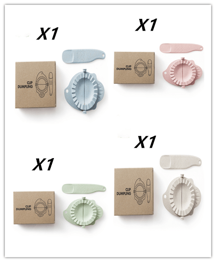 Gadget Gerbil 4pcs color set Plastic Dumpling Maker Press
