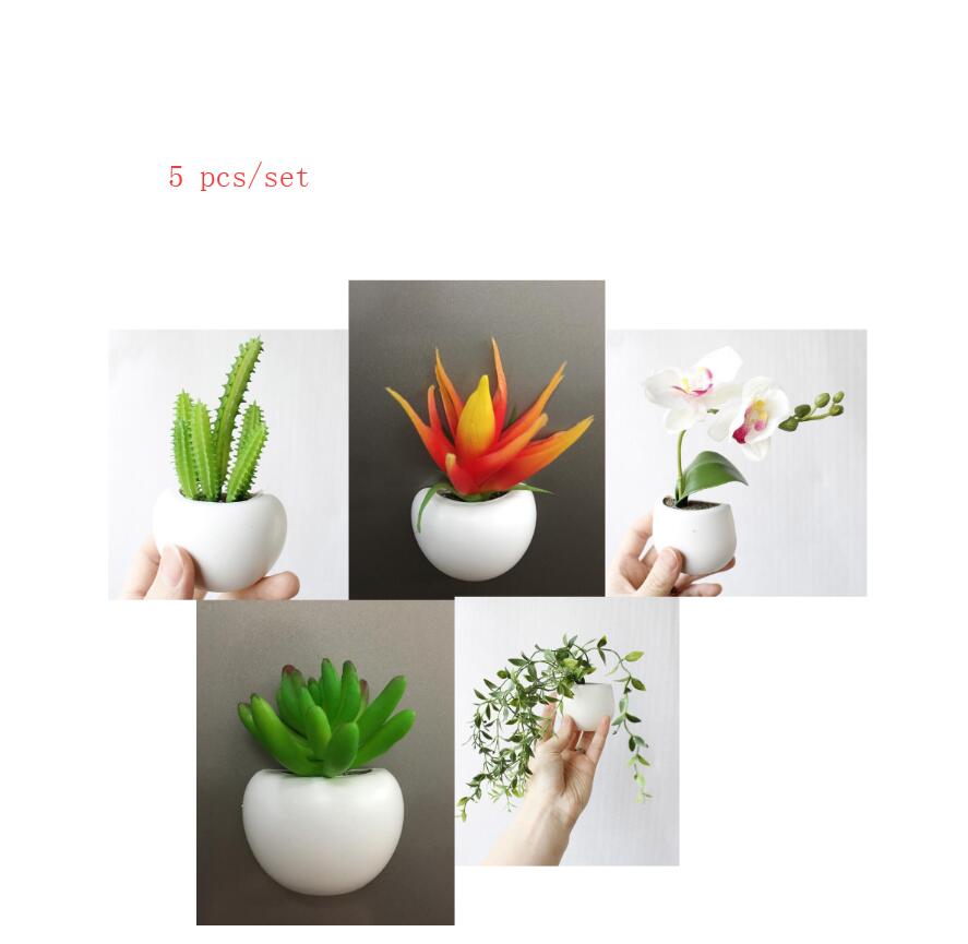 Gadget Gerbil 5 pcs set Plant Pot Shaped Magnets