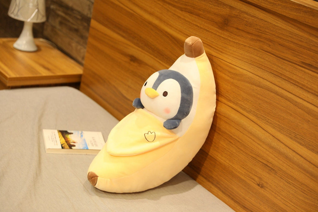 Gadget Gerbil 60 cm Penguin Banana Plush Toy