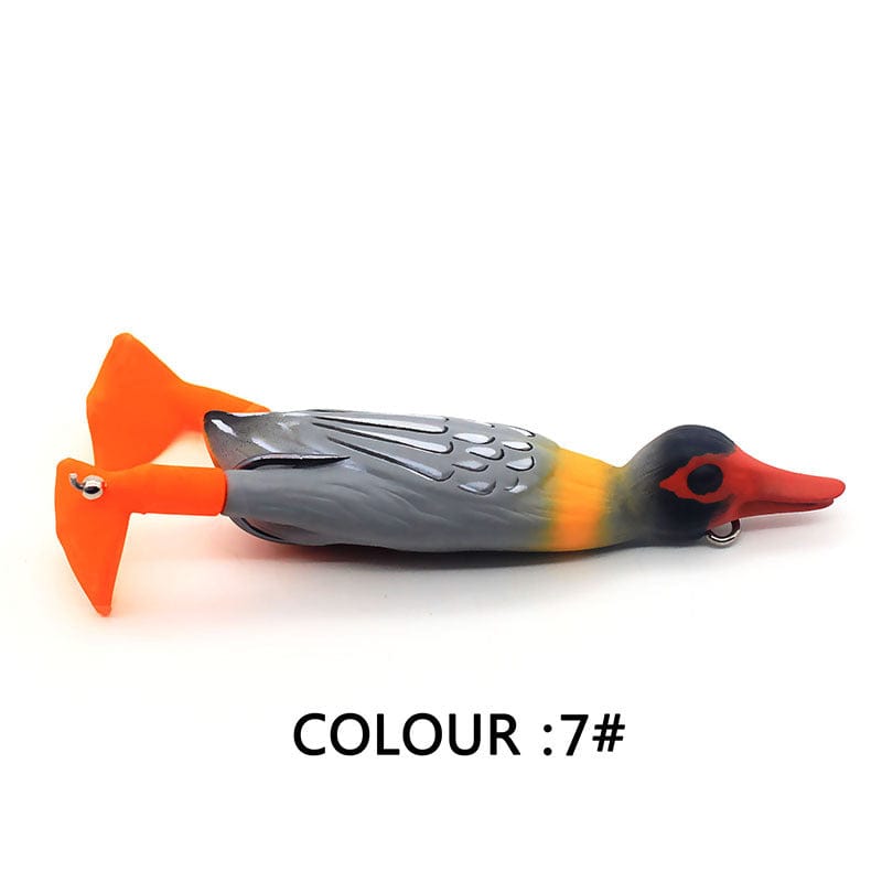 Gadget Gerbil 7colour Duck Shaped Fishing Lure