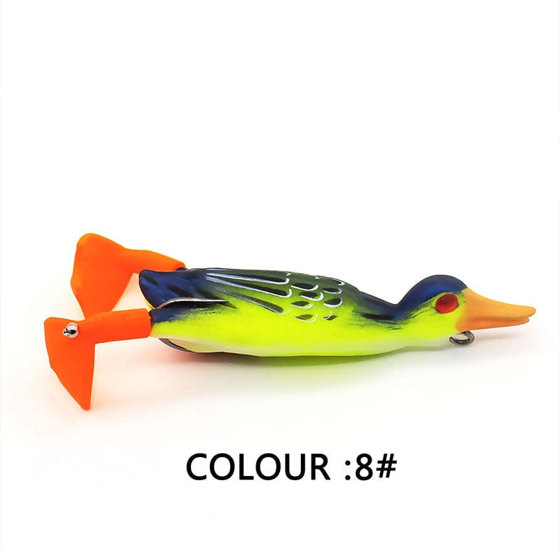 Gadget Gerbil 8colour Duck Shaped Fishing Lure