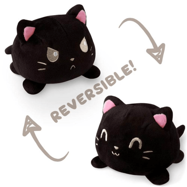 Gadget Gerbil A Black Mood Reversible Cat Plush