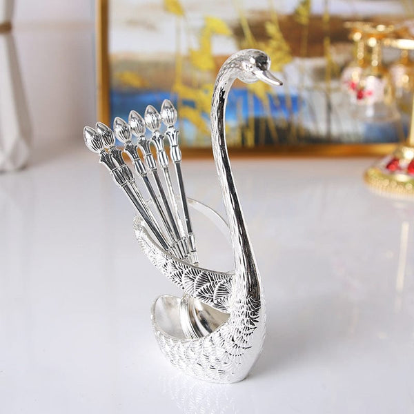 Gadget Gerbil A Swan Utensil Holder