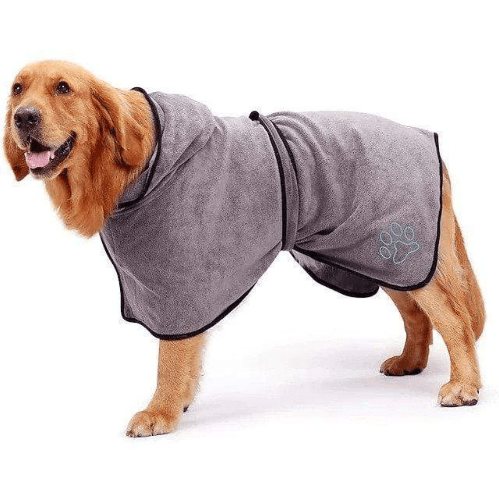 Gadget Gerbil Absorbent Microfiber Dog Towel Robe