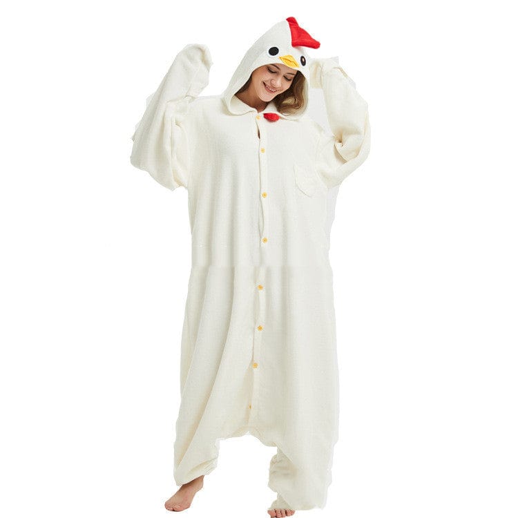 Gadget Gerbil Adult Chicken Onesie Pajamas