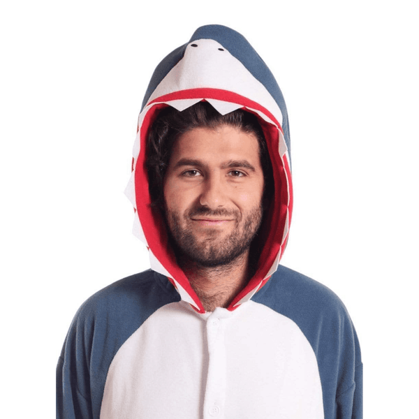 Gadget Gerbil Adult Shark Onesie Pajamas