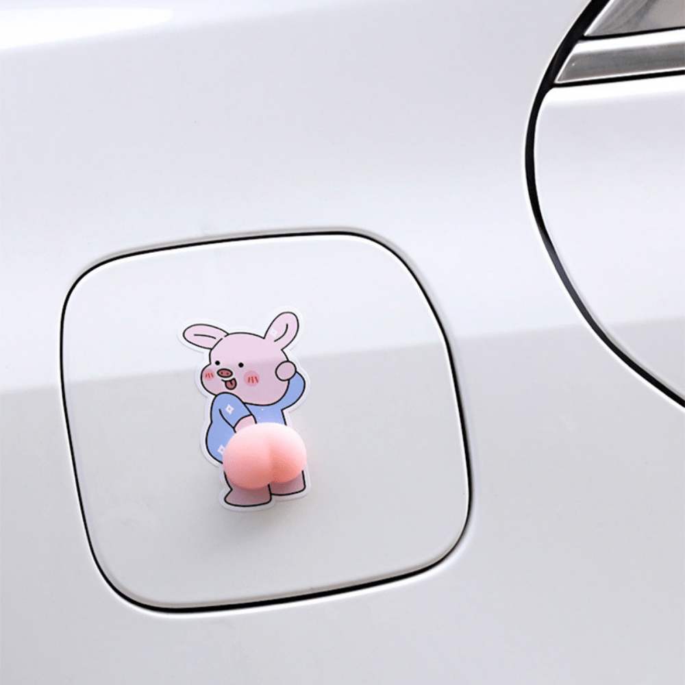 Gadget Gerbil Anti-Scratch Pig Butt Car Door Protector