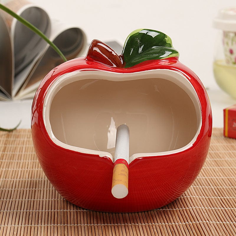 Gadget Gerbil Apple Apple Ceramic Ashtray
