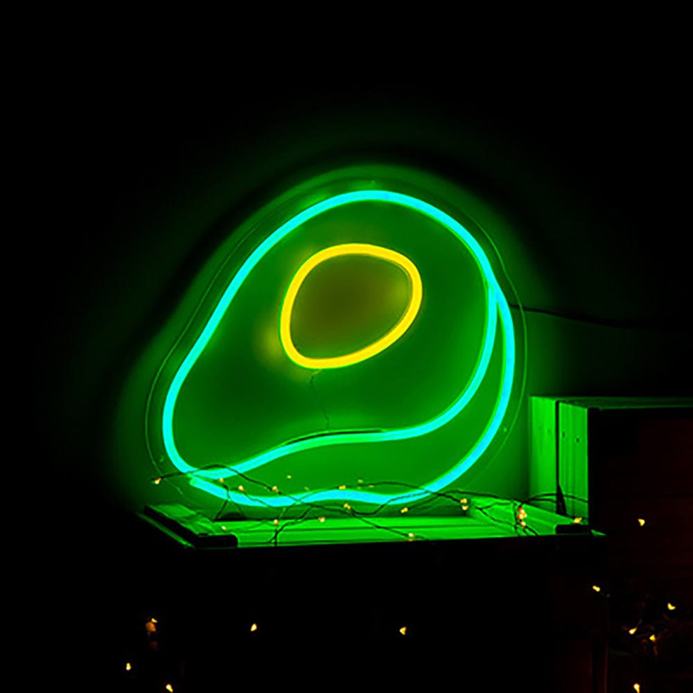Gadget Gerbil Avocado Neon Sign