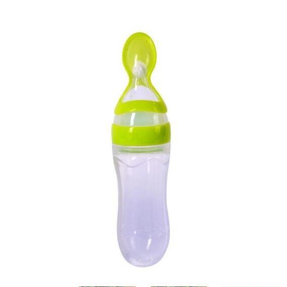 Gadget Gerbil Baby Feeding Bottle With Spoon