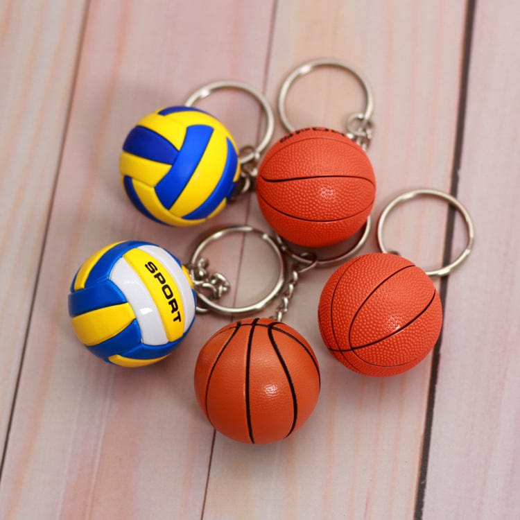 Gadget Gerbil Basketball Football Volleyball Keychain
