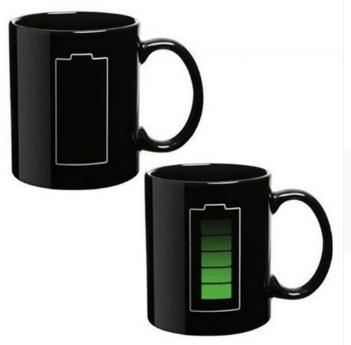 Gadget Gerbil black / 301 Battery Display Mug