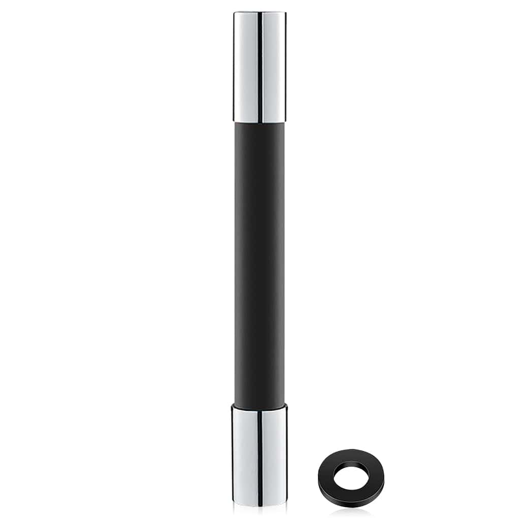Gadget Gerbil Black / 30cm Faucet Extension Extender Bathroom 360 Rotation Adjust Free Bending Faucet Splash-proof Universal Extension Tube For Wash Basin