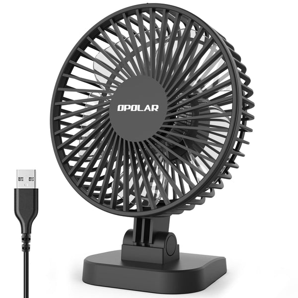 Gadget Gerbil black 4 Inch Mini USB Desk Fan