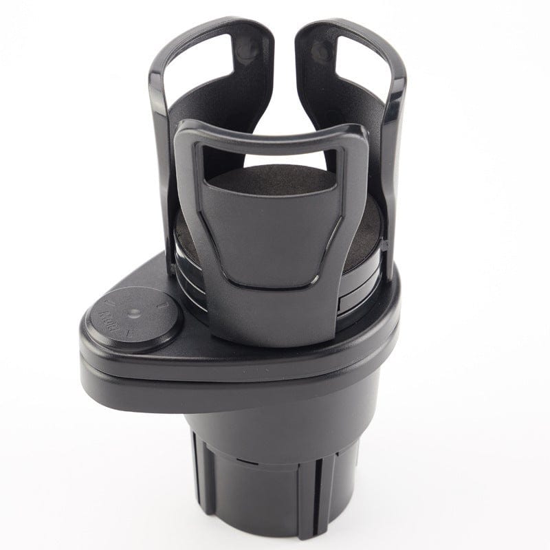 Gadget Gerbil Black / 4PC 2-In-1 Car Mounted Cup Holder