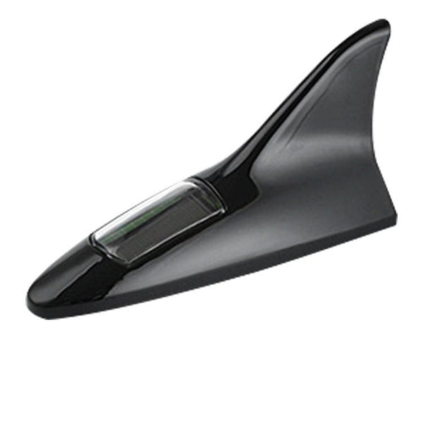Gadget Gerbil Black Car Solar Shark Fin LED Emergency Light
